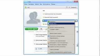 Удалить контакт / пользователя из группы в Skype / Скайп
