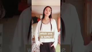 which outfit is better? #viral #shorts #fyp