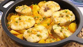 Merluza en Salsa con Patatas: Receta Fácil y Deliciosa