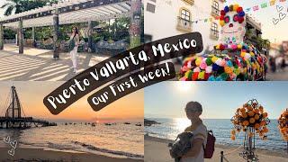 First Impressions of Puerto Vallarta, Mexico! Staying in Zona Romantica | LESBIAN TRAVEL COUPLE VLOG