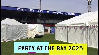 PARTY AT THE BAY music festival 2023 Whitley Bay UK