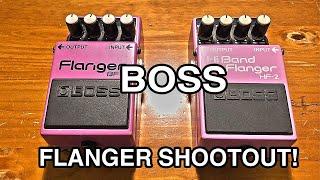 BOSS BF-2 Flanger vs BOSS HF-2 Hi Band Flanger