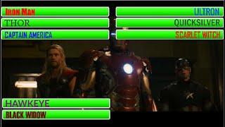 Avengers Vs Ultron With Healthbars