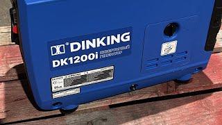 Синий малыш на 1квт Dinking DK1200 I инверторный генератор #inshot #dinking #длярыбалки