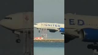 Landing |  United Airlines | San Francisco International Airport  #aviation