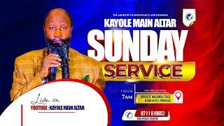 KAYOLE MAIN ALTAR || SUNDAY SERVICE || 15TH JUNE 2025