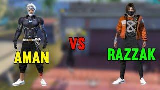 AMAN 2518 VS LOUD RAZZAK96 ||One v one|| OP SNIPER||