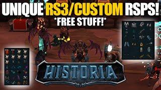 TESTING OUT THIS VERY CLEAN NEW *718/RS3* RSPS!! | *FREE STUFF* (HUGE GIVEAWAYS) - Historia RSPS