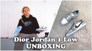 Air Dior Jordan 1 Low Unboxing | Syrup