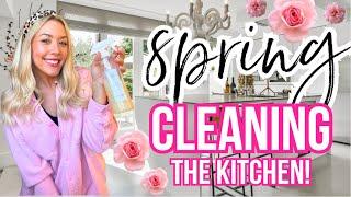 2025 SPRING CLEAN WITH ME! KITCHEN DEEP CLEANING @BriannaK