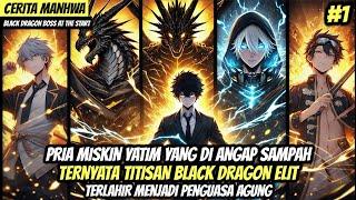 TERLAHIR YATIM DAN MISKIN,PRIA INI MENJADI BLACK DRAGON TERTINGGI BAKAT LANGKA TERKUAT #manhwa