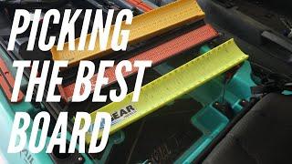 Comparing the Top Kayak Fishing Tournament Measuring Boards - Ketch - Ketch Carbonate - Hawg Trough