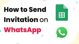 How to Send Invitation on WhatsApp - WhatsApp Message Sender for Wedding, Engagement, B'day