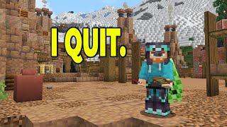 Would I ever QUIT my Hardcore minecraft world?