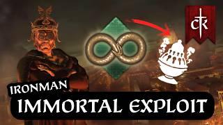 IMMORTALITY IRONMAN EXPLOIT - CK3 Roads to Power 1.13