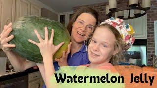 Homemade Watermelon Jelly step-by-step Recipe | Bath Water Canning Process