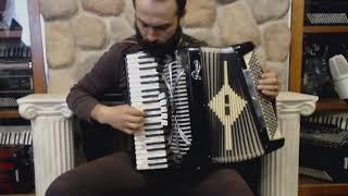 3666 - Black Sonola Rivoli Piano Accordion LMM 41 120 $1199