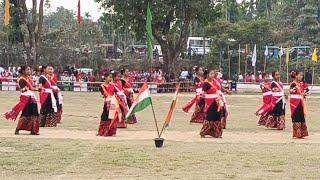 75th Republic day Special Moment of sodiya tokke burolibope Mising Dance Team