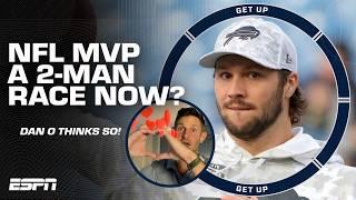 NFL MVP RACE HEATING UP  Josh Allen or Lamar Jackson?  'I'M SHOCKED' - Dan Orlovsky | Get Up