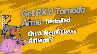 Get RX'd Tornado Arms Installation on Rep Fitness PR5000 Athena functional trainer system