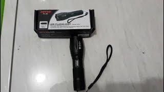 Unboxing Senter Joyko Flash light Fl-82 murah tapi terang bingit