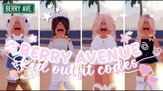 Realistic Kid Girl Outfit Codes For Roblox Berry Avenue Bloxburg Brookhaven & More! | bunniory ౨ৎ