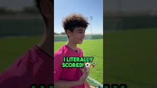 LW stole his free kick!  #freekick #goal #mehransdinosaurs #dubaifootball #footballshorts