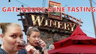 SUGARLAND CELLARS WINERY IN GATLINBURG TENNESSEE. FREE WINE TASTING