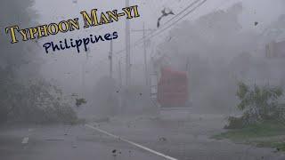 Typhoon Man-yi (Pepito) Crushes Aurora, Philippines 