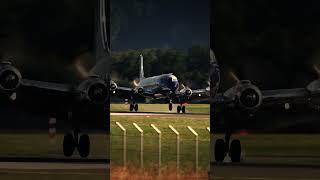 PERFECT LANDING  DOUGLAS DC-6 #aviation #theflyingbulls #landing