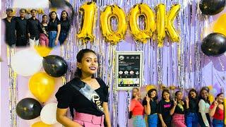 100k Celebration || Surprise Party || 100k Party Vlog || Ani Shelina