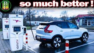 Charging the 2024 Polestar 2 / Volvo XC40 / C40 79 kWh is amazing!