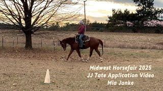 Midwest HorseFair 2025 JJ Tate Application Video