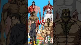Eren Vs All Titans #animevs #eren #anime #attackontitan #aot