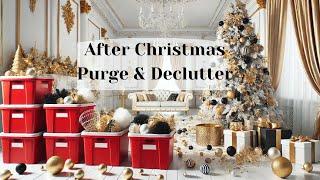 Declutter Your Home After The Holiday Chaos Easy Tips| Post Holiday Refresh | Christmas Takedown PT1