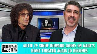 Artie TV Show Howard goofs on Gary’s home theater again JD becomes