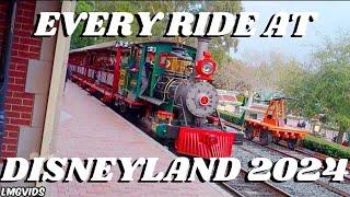 Every Ride at Disneyland | 2024 POVs | 4K 60FPS