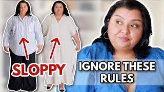 5 Plus Size Fashion Rules That Are STUPID and Should be Broken! (You'll Look Frumpy)