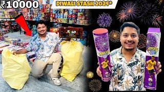 Diwali New Crackers Stash 2024*|| Shopping And Testing #diwali