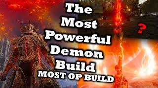 The Insanely OP Demon Paladin Build In Elden Ring | The Strongest Build You Will Ever See (STR/FTH)