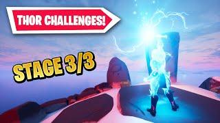 (Stage 3/3) "EMOTE AS THOR AT MOUNTAIN TOP RUINS" (Thor Awakening Challenges) | Season 4