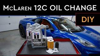 McLaren MP4-12C Oil Change DIY Guide