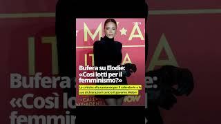 Paola Ferrari attacca Elodie: “Lotta patriarcato mostrando latoB?” #notizie #elodie #giorgia_meloni