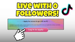 How to Go LIVE on TikTok WITHOUT 1K Followers! *Updated Tutorial!*