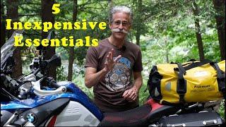 5 Inexpensive Motorcycle Road Trip Essentials