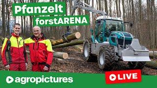 Pfanzelt forstARENA LIVE Event 2025 | Pm Trac – Vom landwirtschaftlichen Schlepper zum Forstprofi