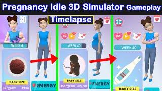 Adorable Pregnancy Time Lapse! - 40 weeks Time Lapse - Pregnancy Idle 3D Simulator | MG Games