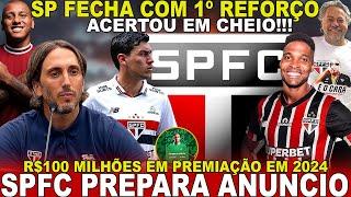 SÃO PAULO AVANÇA POR 1º REFORÇO! SÓ FALTA ASSINAR | SPFC LIBERA ZAGUEIRO | LUIZÃO QUER VOLTAR E+