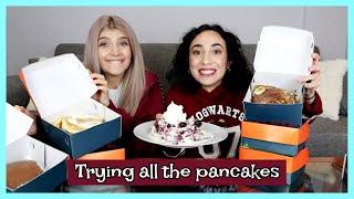 Αγόρασα όλα τα pancakes του μαγαζιού ft. katerinaop22 || Dodo