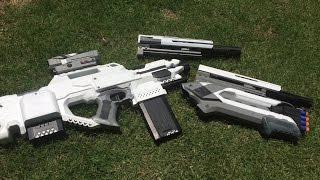 Nerf Mod: The Oblivion Rifle w/ Modular Attachments